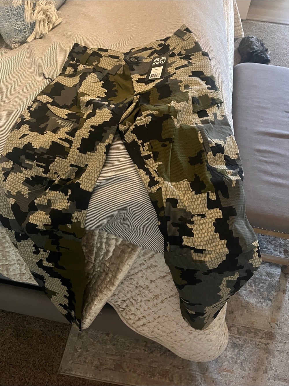 NWT Kuiu Tiburon verde ultra light hunting pants size 34S